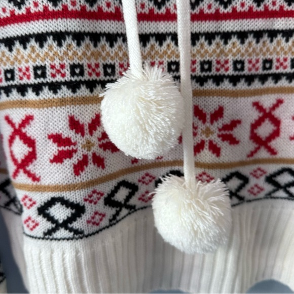 Hoodie Size Medium Winter/Christmas/ Reindeer - Picture 5 of 9